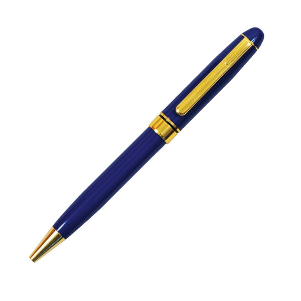 Twist action ballpoint pen with gold clip and trims.... from ASI 68190 Lungsal / Lungsal