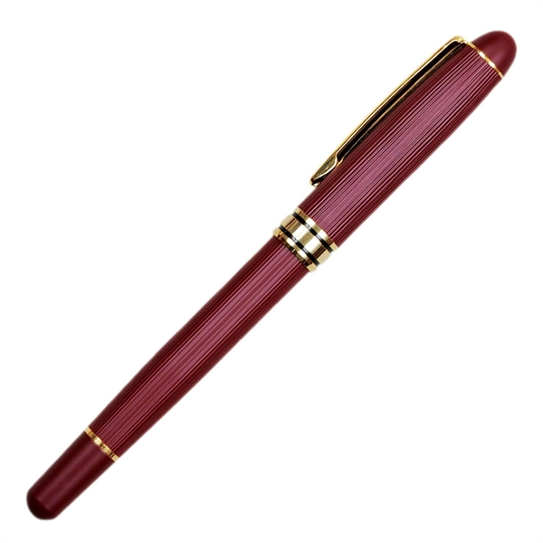 Rollerball ballpoint pen with gold clip and trims.... from ASI 68190 Lungsal / Lungsal