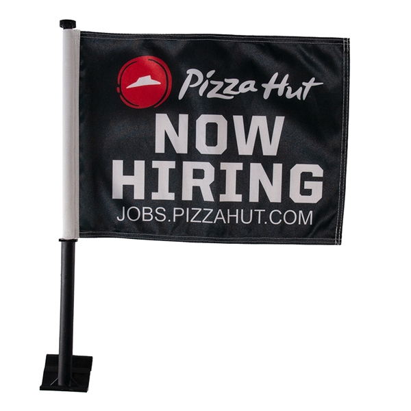 11" x 15" Economy Car Flag.... from ASI 77280 Pepco Poms / Pepco Poms