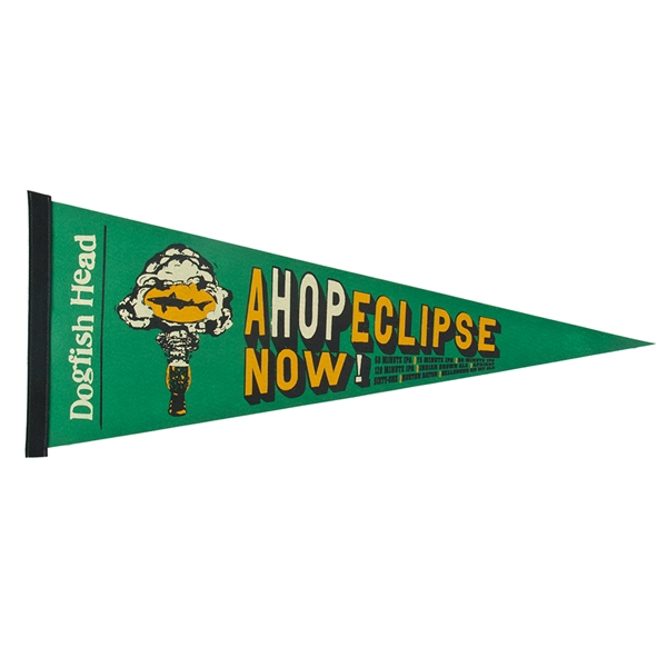 Colored Felt 12" x 30" Pennant with Felt Strip.... from ASI 77280 Pepco Poms / Pepco Poms