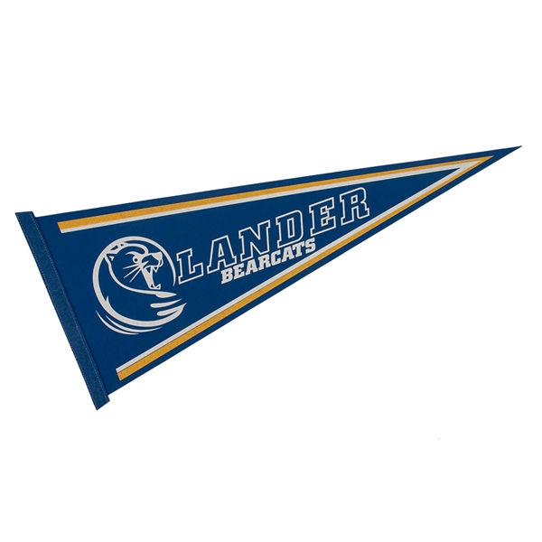 Colored Felt 12" x 30" Pennant with Felt Strip.... from ASI 77280 Pepco Poms / Pepco Poms