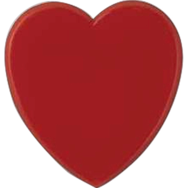 Stock Heart shaped plastic lapel pin with clutch back, hundreds of... from ASI 94245 North Attleboro Jewelry Company