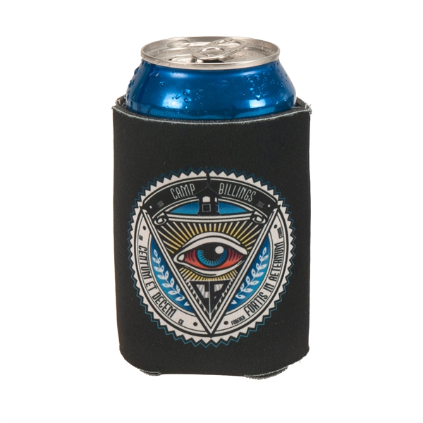 Can cooler made of lightweight foam material with digital full color... from ASI 77280 Pepco Poms / Pepco Poms