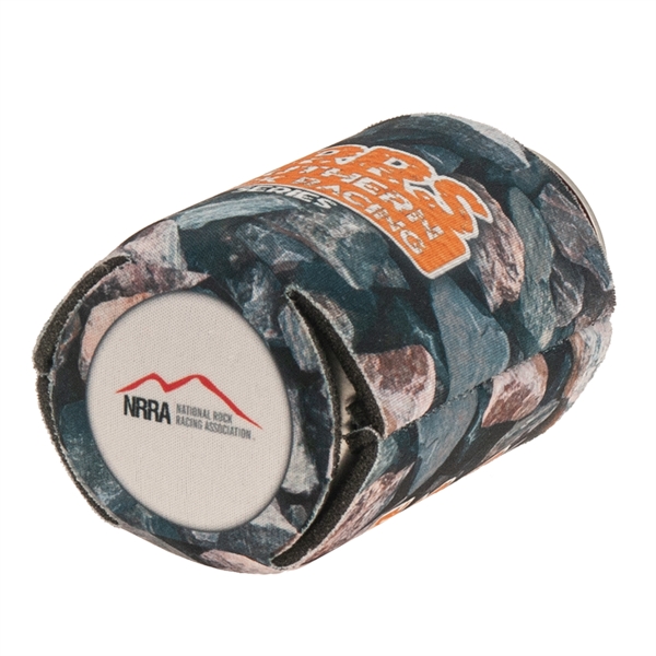 Can cooler made of lightweight foam material with digital full color... from ASI 77280 Pepco Poms / Pepco Poms