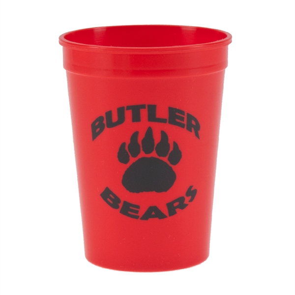 Durable plastic stadium cup, 12 oz.... from ASI 77280 Pepco Poms / Pepco Poms