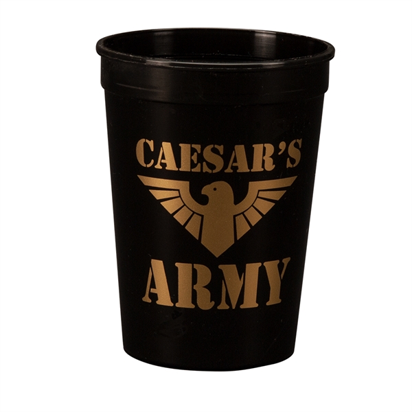 Durable plastic stadium cup, 12 oz.... from ASI 77280 Pepco Poms / Pepco Poms