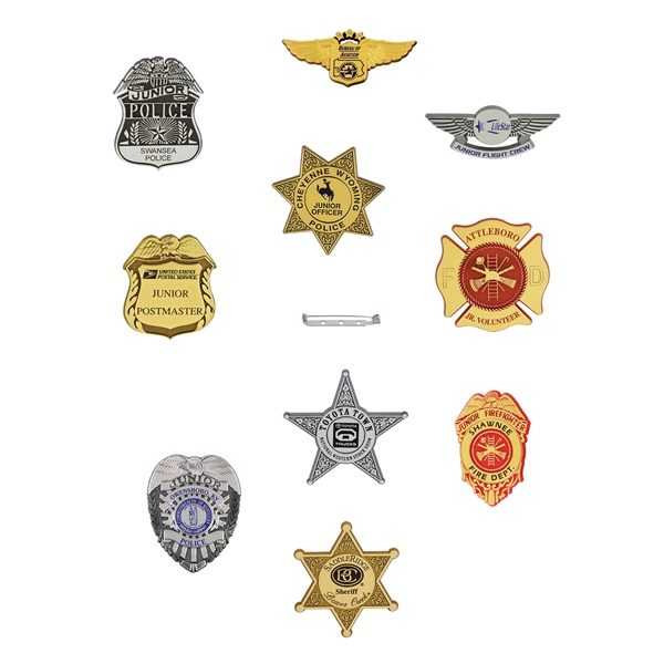 Plastic Junior Park Ranger Badge in standard base colors of black,... from ASI 94245 North Attleboro Jewelry Company