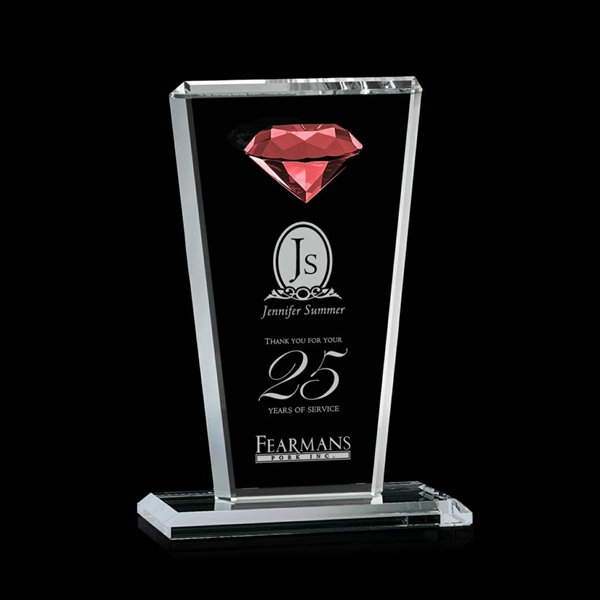 This tapered Crystal Award features a sparkling faceted gemstone to give... from ASI 84592 St Regis Group / St Regis