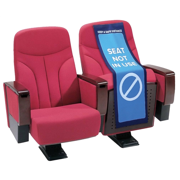 Chair Banner for fabric chairs... from ASI 36558 Aprons, Etc.