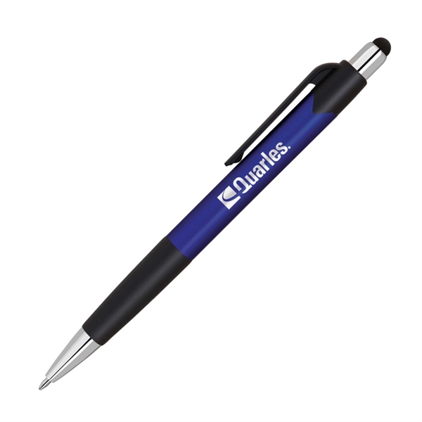 Click action plastic stylus pen in cool metallic colors. Works on... from ASI 68190 Lungsal / Lungsal