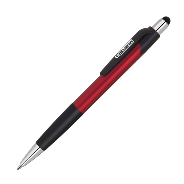 Click action plastic stylus pen in cool metallic colors. Works on... from ASI 68190 Lungsal / Lungsal