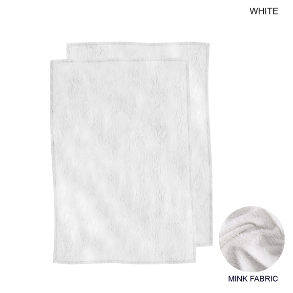 Plush and Cozy Mink Flannel Fleece Baby Blanket that measures 30"... from ASI 53509 FIEL-Fairdeal Import & Export / FIEL