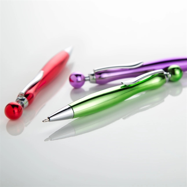Ultraviolet coated pens in bright colors with a ball clicker. Pens... from ASI 68190 Lungsal / Lungsal