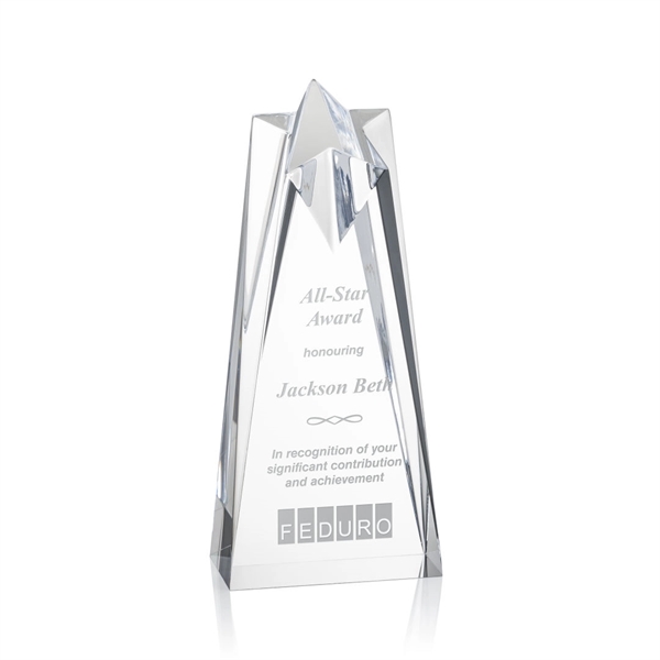 The stunning Rosina award presents excellence with a freestanding star peak... from ASI 84592 St Regis Group / St Regis