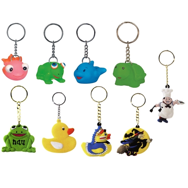 Novelty key chains... from ASI 31977 Adline Industries Inc