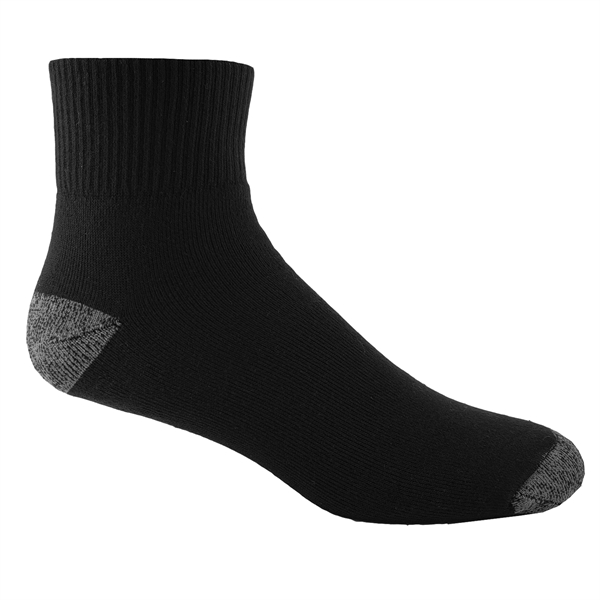 Top Flite® half cushion pull tab socks with arch support made... from ASI 90160 Suntex Industries