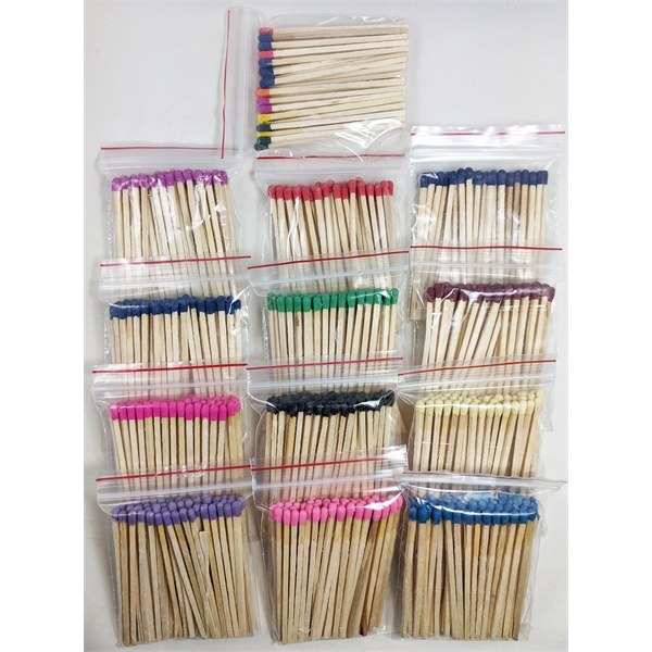80mm (approx. 3 in.) Bulk Wooden Match Sticks - (approx.) 45... from ASI 31490 Admatch Corporation