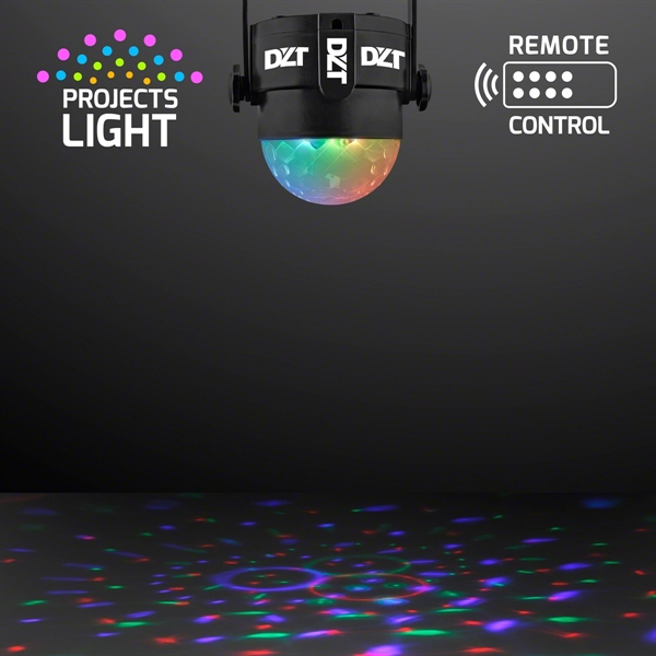 Instant Party Light Projector, 5" LED Disco Lamp with Remote; Blank... from ASI 34194 ALightPromos