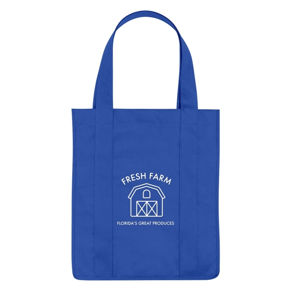 Non-Woven Shopper Tote Bag.  Made of 80 Gram Non-Woven, Coated... from ASI 61125 Hit Promotional Products / Hit®