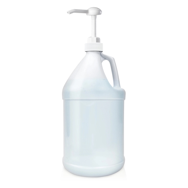 One gallon of 80% alcohol sanitizer with hand pump. Made in... from ASI 30250 AZX Sport USA