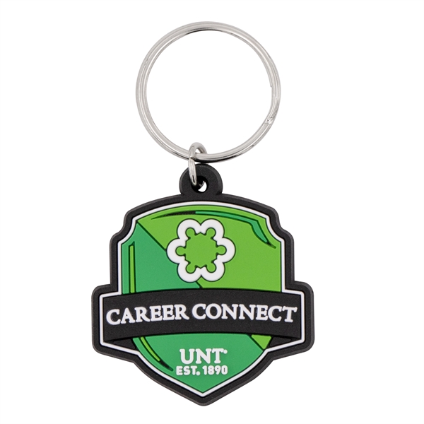 Custom soft PVC keychains in 1.5", 2" or 2.5" sizes with... from ASI 52263 EMT / EMT EMT EASY