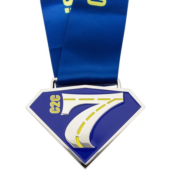 Die cast zinc alloy medals and medallions with 2D imprint and... from ASI 52263 EMT / EMT