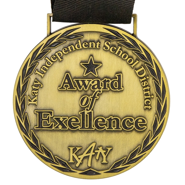 Die cast zinc alloy medals and medallions with 2D imprint and... from ASI 52263 EMT / EMT