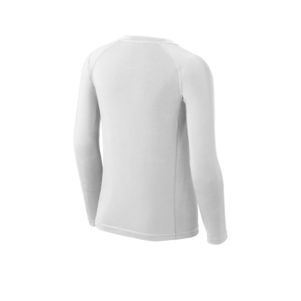 Sport-Tek Youth Long Sleeve Rashguard Tee.... from ASI 84863 SanMar