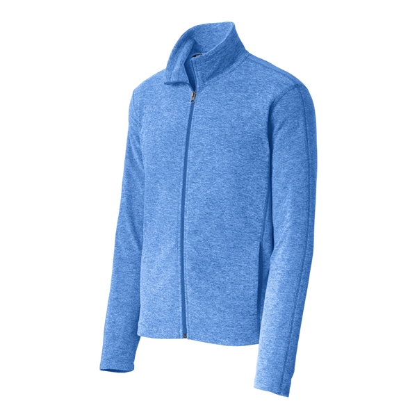 Port Authority Heather Microfleece Full-Zip Jacket.... from ASI 84863 SanMar