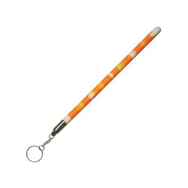Exclusive Key Chain with bendable stress reliever stick.... from ASI 79840 The Proinnovative Line / Proinnovative Line