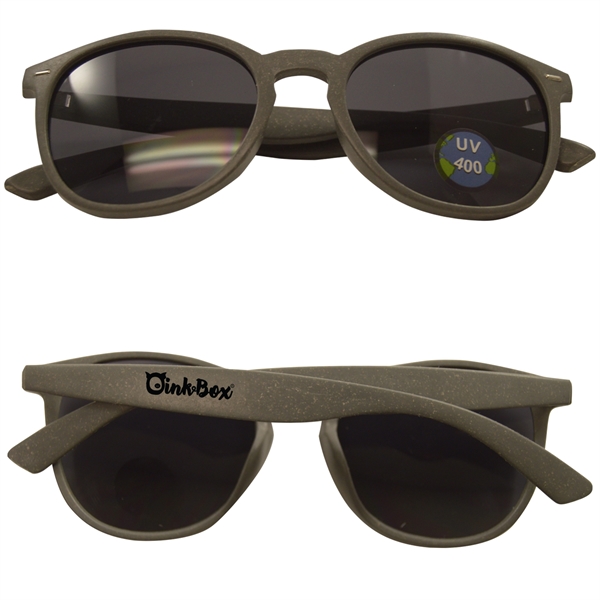 Nirvana Bamboo Sunglasses With Imprinted Temple... from ASI 80060 VisionUSA