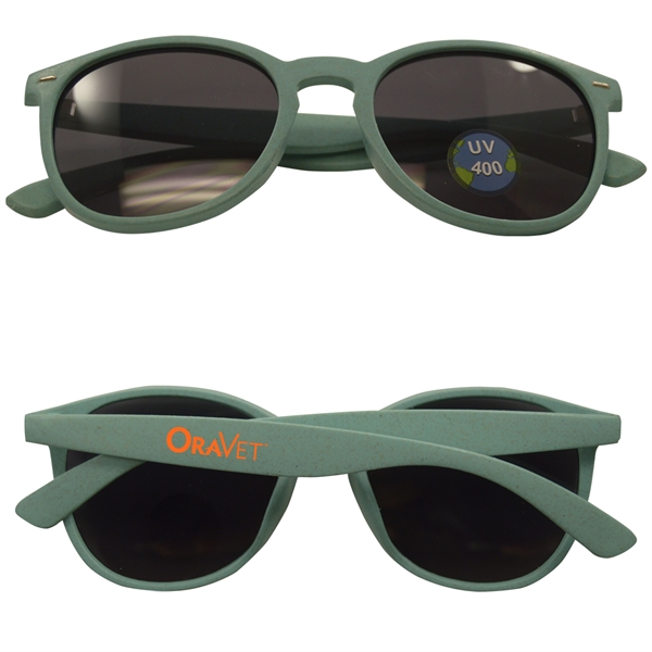 Nirvana Bamboo Sunglasses With Imprinted Temple... from ASI 80060 VisionUSA