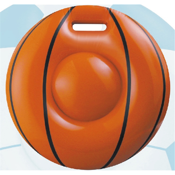 Inflatable Sport seat cushion with handle., 16"Deflated... from ASI 31977 Adline Industries Inc