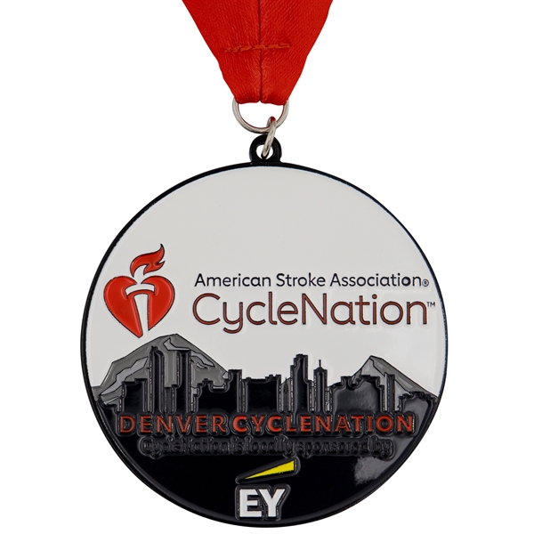 Die struck iron medals in assorted shapes, sizes and finishes with... from ASI 52263 EMT / EMT