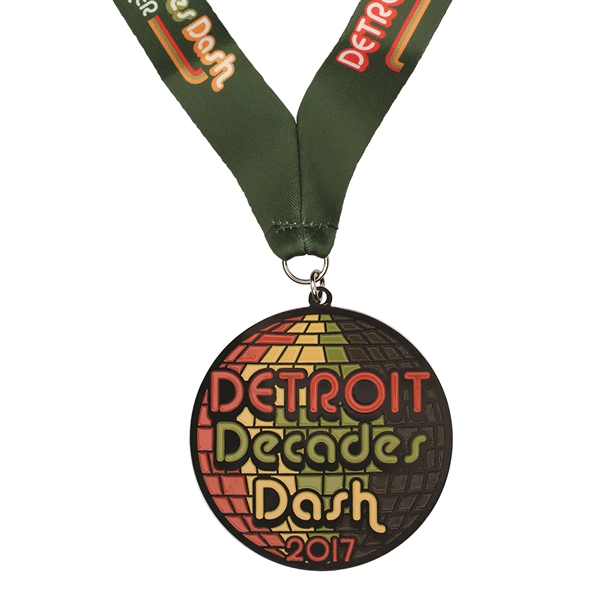 Die struck iron medals in assorted shapes, sizes and finishes with... from ASI 52263 EMT / EMT