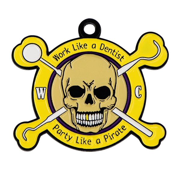 Die struck iron medals in assorted shapes, sizes and finishes with... from ASI 52263 EMT / EMT