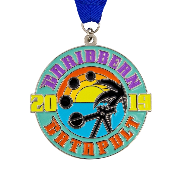 Die struck iron medals in assorted shapes, sizes and finishes with... from ASI 52263 EMT / EMT