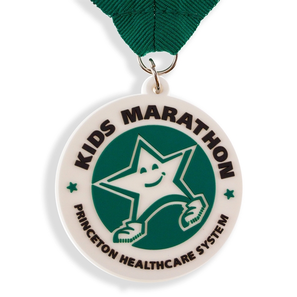 Custom PVC medals and medallions in assorted sizes in up to... from ASI 52263 EMT / EMT EMT EASY