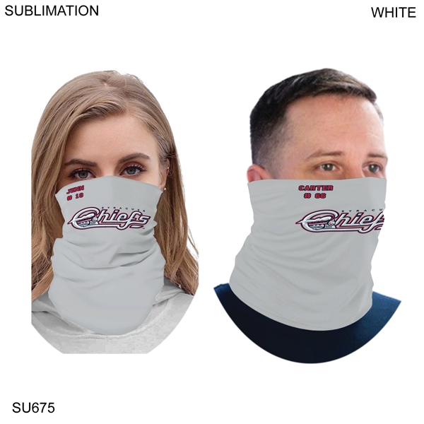 Team Neck Gaiter - Sublimated BEST VALUE lightweight Seamless Neck Gaiter,... from ASI 53509 FIEL-Fairdeal Import & Export / FIEL