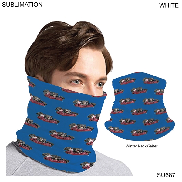 Team Neck Gaiter, Sublimated Tubular 2-ply Neck Gaiter, Moisture wicking, 4way... from ASI 53509 FIEL-Fairdeal Import & Export / FIEL