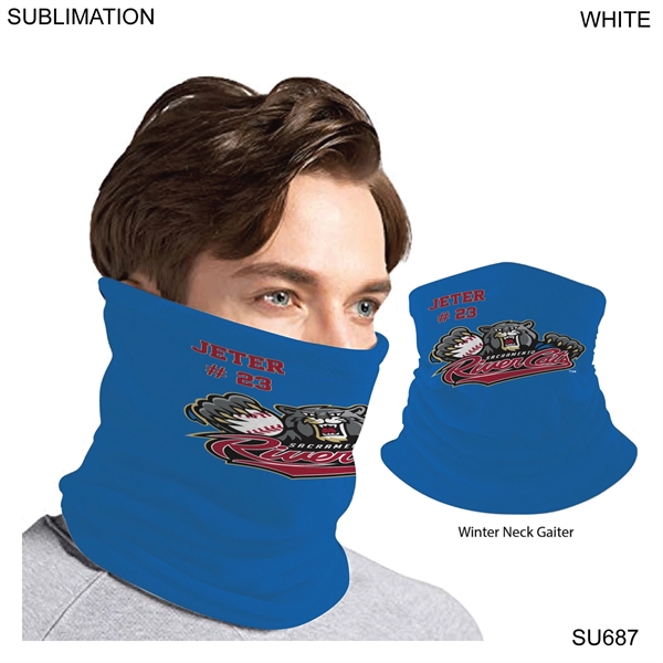 Team Neck Gaiter, Sublimated Tubular 2-ply Neck Gaiter, Moisture wicking, 4way... from ASI 53509 FIEL-Fairdeal Import & Export / FIEL