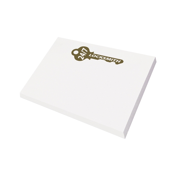 25-sheet pad of full color adhesive notes for jotting down reminders... from ASI 61125 Hit Promotional Products / Hit®