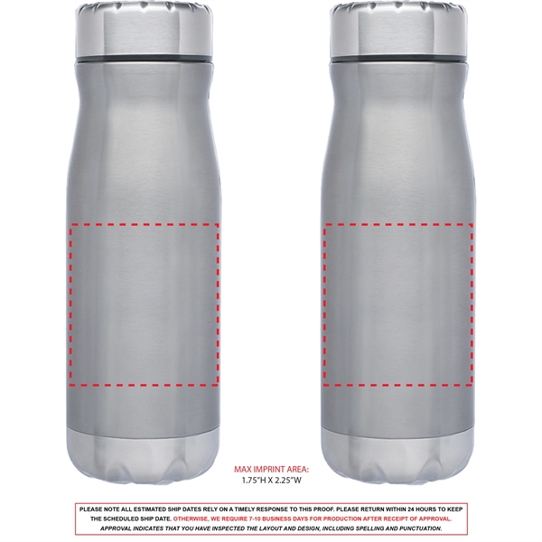 18 oz. Sequoia Stainless Water Bottle... from ASI 80060 VisionUSA