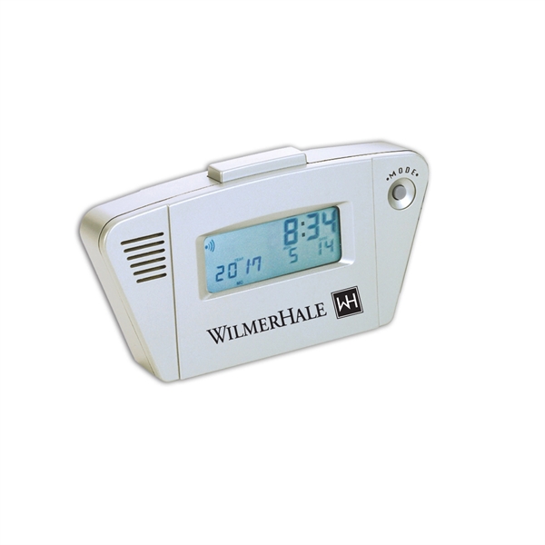 Matte silver event countdown clock, with calendar and alarm.... from ASI 73010 Natico Originals Inc / Natico Originals