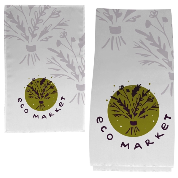 Kitchen towels, 280GSM Spun Polyester material, custom full color sublimation design,... from ASI 67557 LimeLight Ent