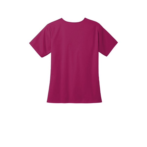WonderWink Women's WorkFlex V-Neck Top... from ASI 84863 SanMar