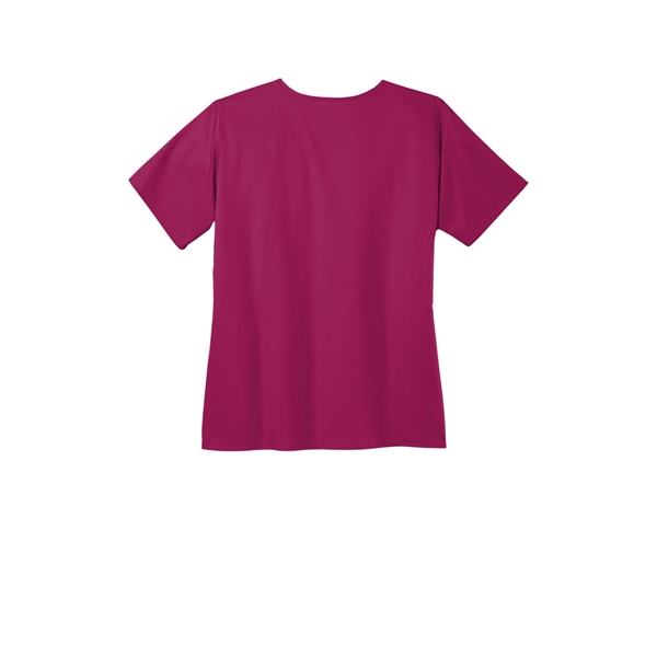 WonderWink Women's WorkFlex Mock Wrap Top... from ASI 84863 SanMar