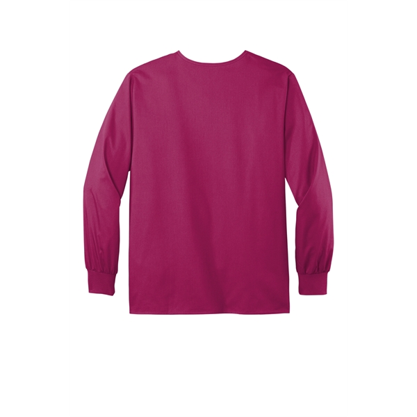 WonderWink Unisex WorkFlex Snap-Front Scrub Jacket... from ASI 84863 SanMar