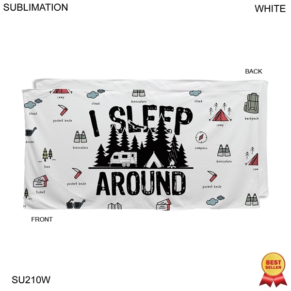 30" x 60" microfiber terry beach towel with full-color sublimation printing... from ASI 53509 FIEL-Fairdeal Import & Export / FIEL