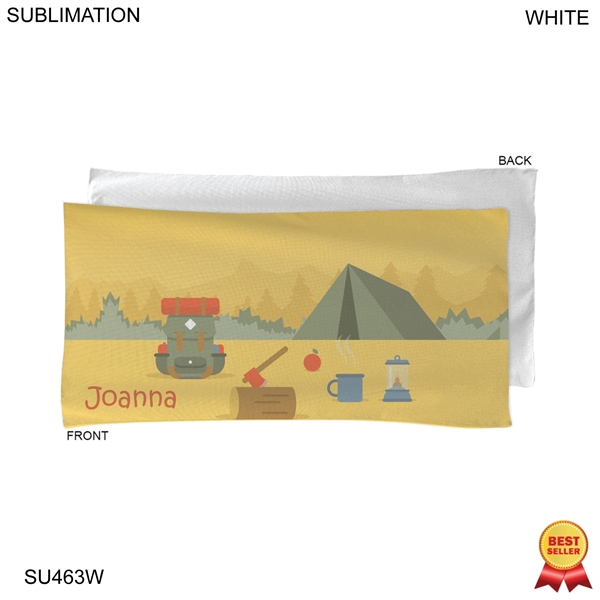 Camping Towel in Absorbent and Compact Microfiber Dri-Lite Terry, 22x44, Sublimated... from ASI 53509 FIEL-Fairdeal Import & Export / FIEL
